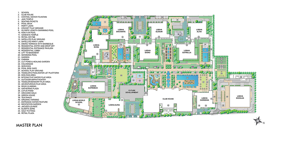 Location Plan - Lodha Evoq, Wadala